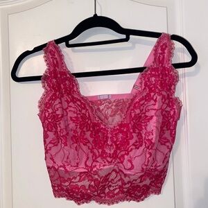 Pink Lace Savage x Fenty Bralette